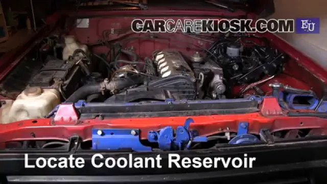 1993 Nissan Patrol LX 2.8L 6 Cyl. Turbo Diesel Coolant (Antifreeze) Fix Leaks